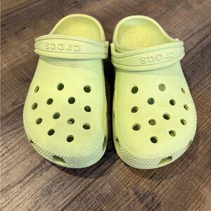 Crocs Kids Classic Clog in Light green